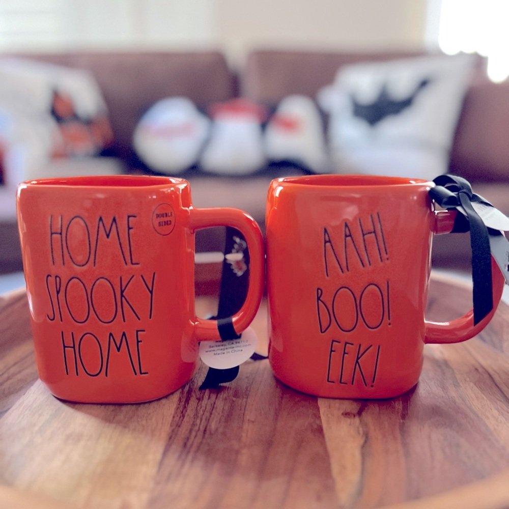 Rae Dunn Halloween Mug Set